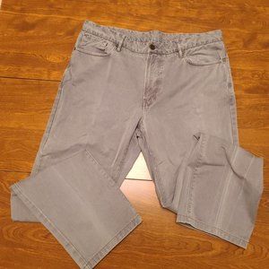 Hart  Schaffner Marx - Light Grey - Cotton Pants - 36 x 34